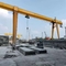 Conception personnalisée de la portée de 15m Single Girder Gantry Crane 10 tonnes 15 tonnes pour l'usine industrielle
