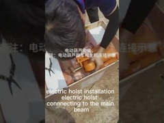 Grue électrique 2~100T de double poutre