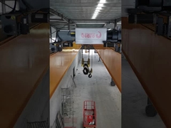 Crane à double poutre de 5 tonnes et 5-40 m de portée avec chariot à roulement supérieur