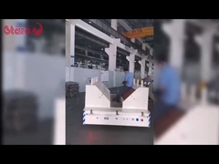 ISO9001 20 Tone Trackless Transfer Trolley With 4 roues épargnant le travail et le temps