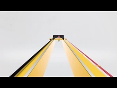 Crane de pont de manutention de matériaux en acier 20 tonnes Crane électrique à double poutre pour entrepôt