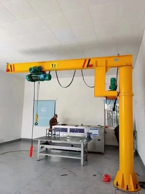 Classe A5 Cran de levage Jib pour une capacité de levage de 500 à 1000 kg et une vitesse de levage de 0,8 à 8 m/min dans des environnements de travail exigeants
