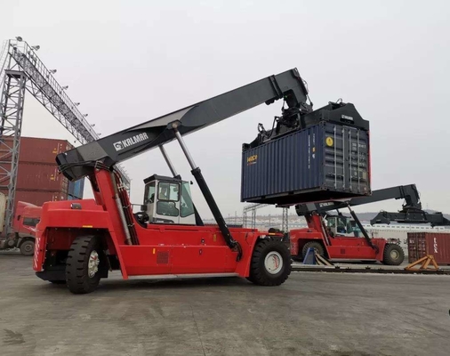 Les parcs à bestiaux de docks lèvent l'ODM d'OEM de grue de camion de conteneur d'empileur de portée
