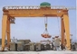 Double portique extérieur Crane Customized de rail de poutre 50/10 tonne