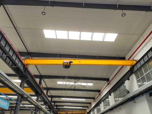 Pont roulant de petite poutre simple de norme européenne à télécommande avec la grue de pont de la grue 5ton