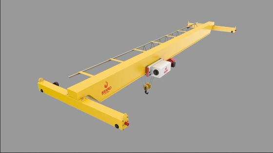 Le levage expédient 8/0.8 M/Min Single Beam Bridge Crane pour l'atelier