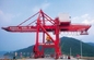 Grue portaile 55-65 Ton Quayside Container Crane de port à grande vitesse